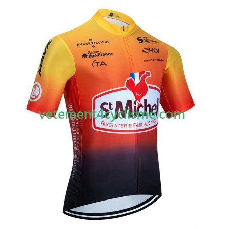 Homme Maillot vélo Saint Michel Auber 93 2023